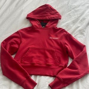 Redone cropped hoodie